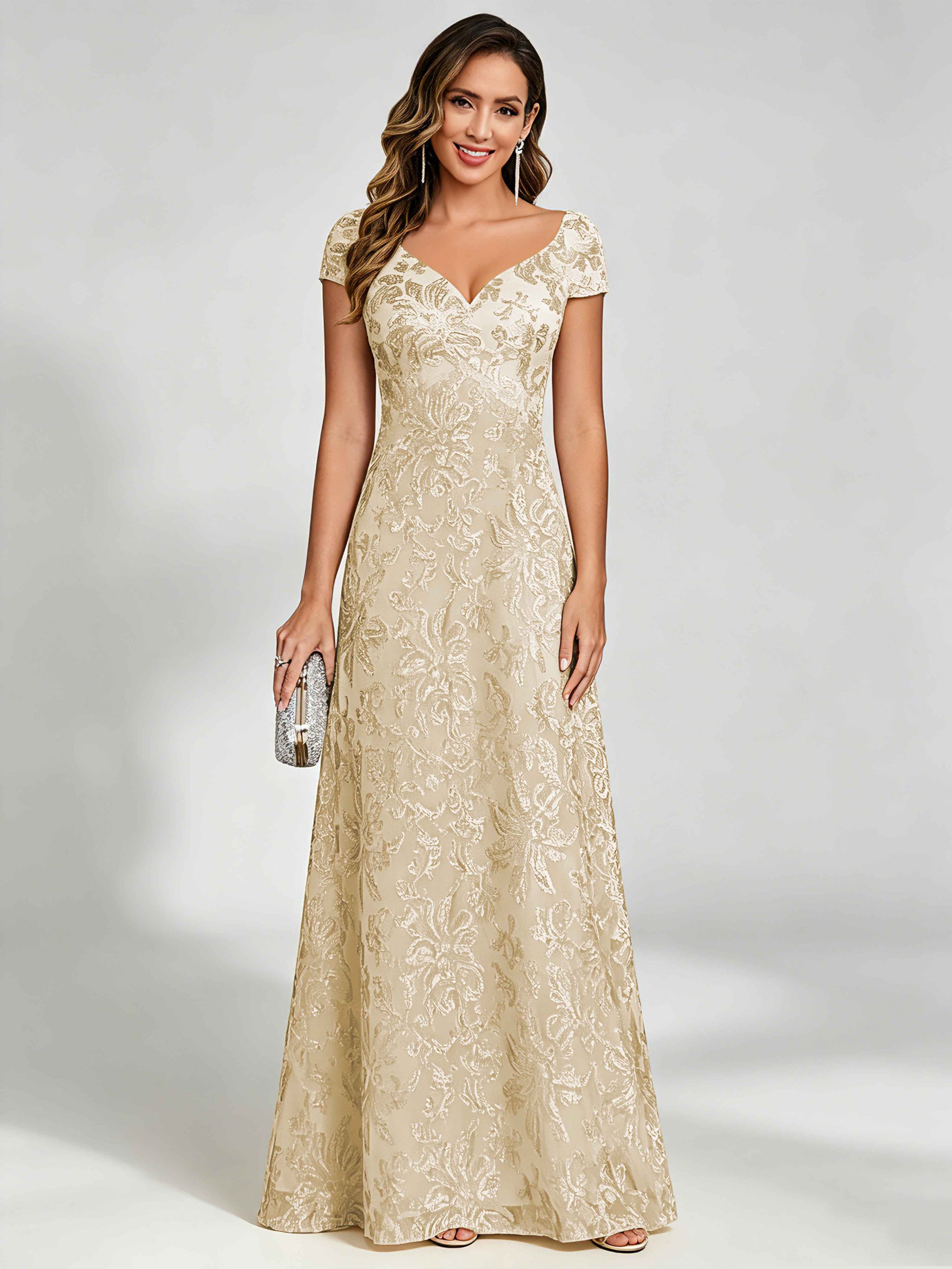 Sequin Sparkly Dressy Mother of The Bride Dresses for Women