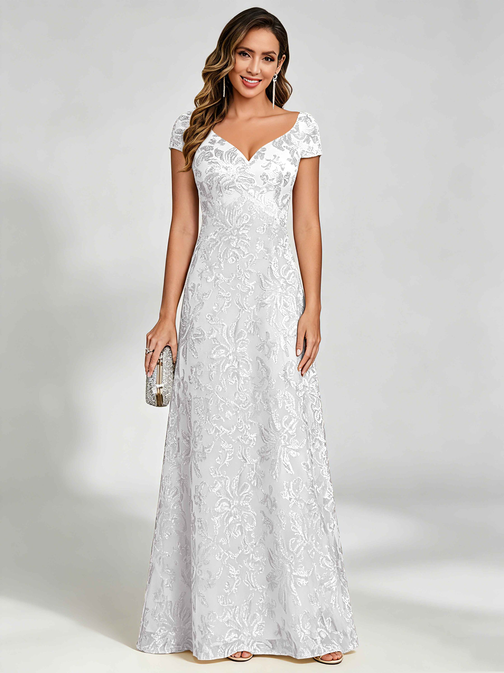 Sequin Sparkly Dressy Mother of The Bride Dresses for Women