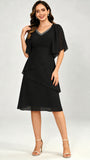 Tiered 2 Pieces Mother of The Bride Dresses with Jacket