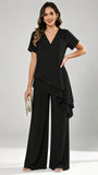 Chiffon 2 Pieces Dressy Mother of The Birde Pant Suits