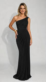 One Shoulder Pleated Mermaid Bridesmaid Dresses
