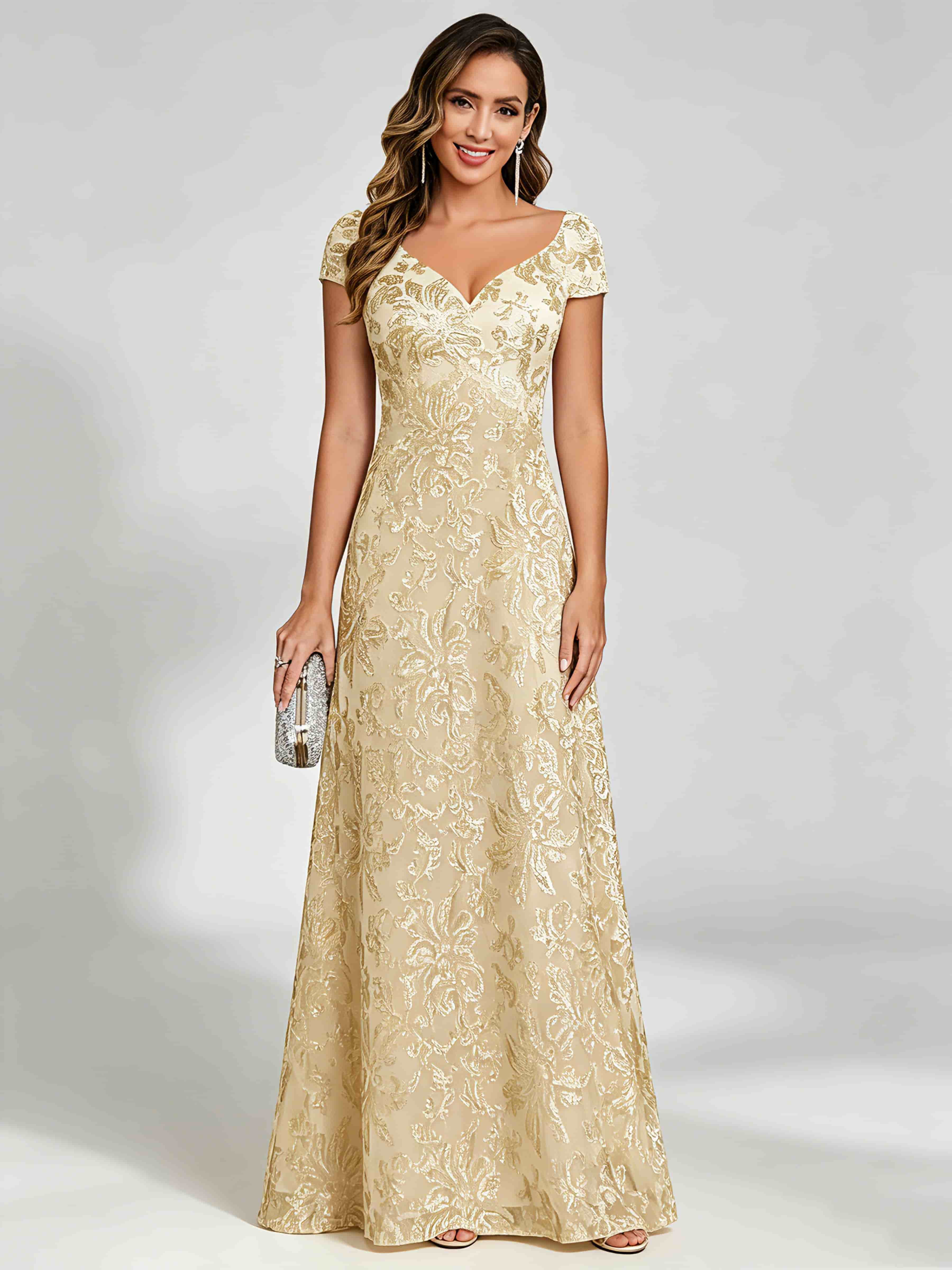 Sequin Sparkly Dressy Mother of The Bride Dresses for Women